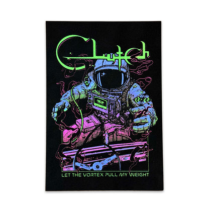 Astronaut Flocked Blacklight