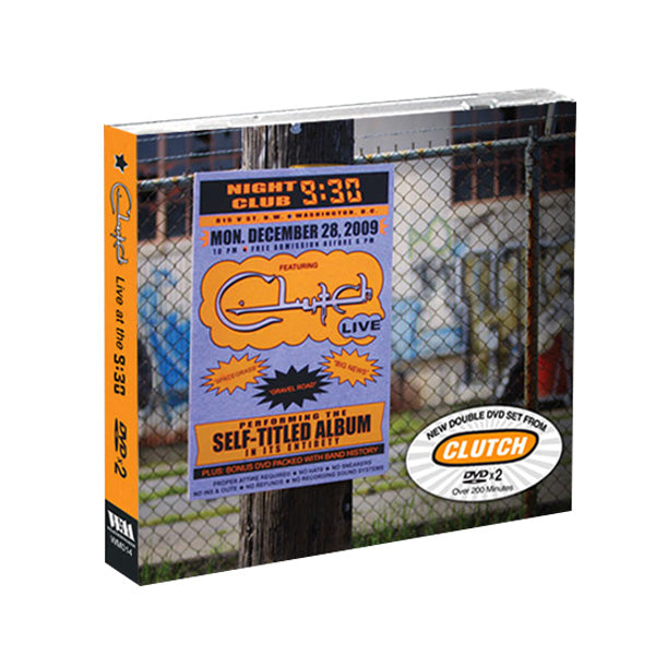 Live At The 9:30 DVD – Clutch Merch
